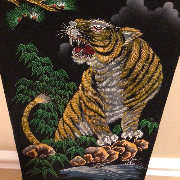 Original Vintage Vietnam War Era Art Scroll - Picture 2 of 8